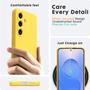 Handy Case für Samsung Galaxy S25 FE Hülle Schutzhülle mit innenliegendem Stoffbezug