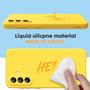 Handy Case für Samsung Galaxy S25 FE Hülle Schutzhülle mit innenliegendem Stoffbezug