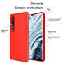 Handy Hülle für Xiaomi Mi Note 10 Soft Case mit innenliegendem Stoffbezug