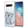 Motiv TPU Cover für Samsung Galaxy S10 Hülle Silikon Case mit Muster Handy Schutzhülle