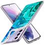 Motiv TPU Cover für Samsung Galaxy S21 Hülle Silikon Case mit Muster Handy Schutzhülle