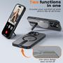 Kickstand Case für Apple iPhone 15 Pro Max Hülle Magnetring kompatibel mit MagSafe