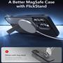 Kickstand Case für Apple iPhone 15 Pro Max Hülle Magnetring kompatibel mit MagSafe