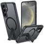 Kickstand Case für Samsung Galaxy S24 Plus Hülle Magnetring kompatibel mit MagSafe