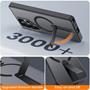 Kickstand Case für Samsung Galaxy S25 Ultra Hülle Magnetring kompatibel mit MagSafe