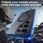 Kickstand Case für Samsung Galaxy S25 Ultra Hülle Magnetring kompatibel mit MagSafe