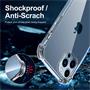 Anti Shock Hülle für Apple iPhone 13 Pro Schutzhülle mit verstärkten Ecken Transparent Case
