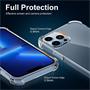 Anti Shock Hülle für Apple iPhone 13 Pro Schutzhülle mit verstärkten Ecken Transparent Case