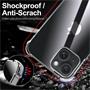 Anti Shock Hülle für iPhone 15 Plus Schutzhülle mit verstärkten Ecken Transparent Case