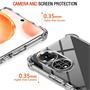 Anti Shock Hülle für Huawei Nova 9 / Honor 50 Schutzhülle mit verstärkten Ecken Transparent Case