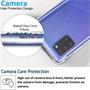 Anti Shock Hülle für Samsung Galaxy A31 Schutzhülle mit verstärkten Ecken Transparent Case