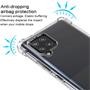 Anti Shock Hülle für Samsung Galaxy A42 5G Schutzhülle mit verstärkten Ecken Transparent Case