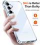 Anti Shock Hülle für Samsung Galaxy A55 5G Schutzhülle mit verstärkten Ecken Transparent Case