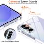 Anti Shock Hülle für Samsung Galaxy A56 5G Schutzhülle mit verstärkten Ecken Transparent Case