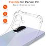 Anti Shock Hülle für Samsung Galaxy A56 5G Schutzhülle mit verstärkten Ecken Transparent Case