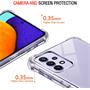 Anti Shock Hülle für Samsung Galaxy A72 Schutzhülle mit verstärkten Ecken Transparent Case