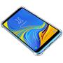 Anti Shock Hülle für Samsung Galaxy A7 2018 Schutzhülle mit verstärkten Ecken Transparent Case