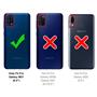 Anti Shock Hülle für Samsung Galaxy M31 Schutzhülle mit verstärkten Ecken Transparent Case