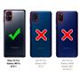 Anti Shock Hülle für Samsung Galaxy M31s Schutzhülle mit verstärkten Ecken Transparent Case