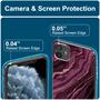 Handy Case für Apple iPhone 11 Pro Hülle Motiv Marmor Schutzhülle Slim Cover