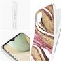 Handy Case für Samsung Galaxy A12 / M12 Hülle Motiv Marmor Schutzhülle Slim Cover