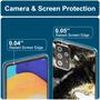 Handy Case für Samsung Galaxy A13 4G Hülle Motiv Marmor Schutzhülle Slim Cover