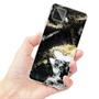 Handy Case für Samsung Galaxy A22 5G Hülle Motiv Marmor Schutzhülle Slim Cover