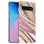 Handy Case für Samsung Galaxy S10 Plus Hülle Motiv Marmor Schutzhülle Slim Cover
