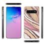 Handy Case für Samsung Galaxy S10 Plus Hülle Motiv Marmor Schutzhülle Slim Cover