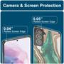 Handy Case für Samsung Galaxy S21 Hülle Motiv Marmor Schutzhülle Slim Cover