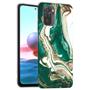 Handy Case für Xiaomi Redmi Note 10 / 10s Hülle Motiv Marmor Schutzhülle Slim Cover