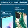 Handy Case für Xiaomi Redmi Note 10 / 10s Hülle Motiv Marmor Schutzhülle Slim Cover