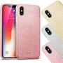 Handy Case für Apple iPhone XS Max Hülle Glitzer Cover TPU Schutzhülle