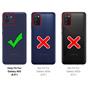 Handy Case für Samsung Galaxy A03 Hülle Glitzer Cover TPU Schutzhülle