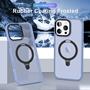 Hybrid Luxury Case für iPhone 16e Hülle Magnetring kompatibel mit MagSafe