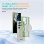 Hybrid Luxury Case für Samsung Galaxy S24 Ultra Hülle Magnetring kompatibel mit MagSafe