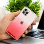 Farbverlauf Hülle für iPhone 12 Pro Schutzhülle Handy Case mit Kantenschutz