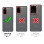 Farbverlauf Hülle für Samsung Galaxy S20 Schutzhülle Handy Case mit Kantenschutz