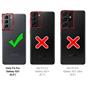 Farbverlauf Hülle für Samsung Galaxy S21 Schutzhülle Handy Case mit Kantenschutz