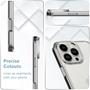 Schutzhülle für Apple iPhone 16 Pro Hülle Transparent Slim Cover Clear Case