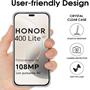 Schutzhülle für Honor 400 Lite Hülle Transparent Slim Cover Clear Case