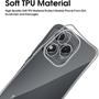 Schutzhülle für Honor 400 Lite Hülle Transparent Slim Cover Clear Case