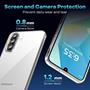 Schutzhülle für Samsung Galaxy A17 5G Hülle Transparent Slim Cover Clear Case