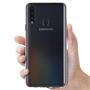 Schutzhülle für Samsung Galaxy A20s Hülle Transparent Slim Cover Clear Case