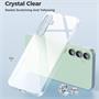 Schutzhülle für Samsung Galaxy S23 FE Hülle Transparent Slim Cover Clear Case