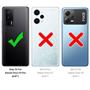 Schutzhülle für Xiaomi Poco F5 Pro (5G) Hülle Transparent Slim Cover Clear Case